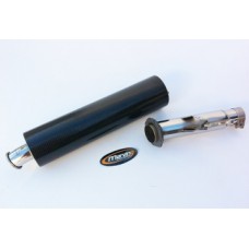 Marving Marmitta Singola Kawasaki ZX 6 R 94/97 Carbonio Tondo Ø 108